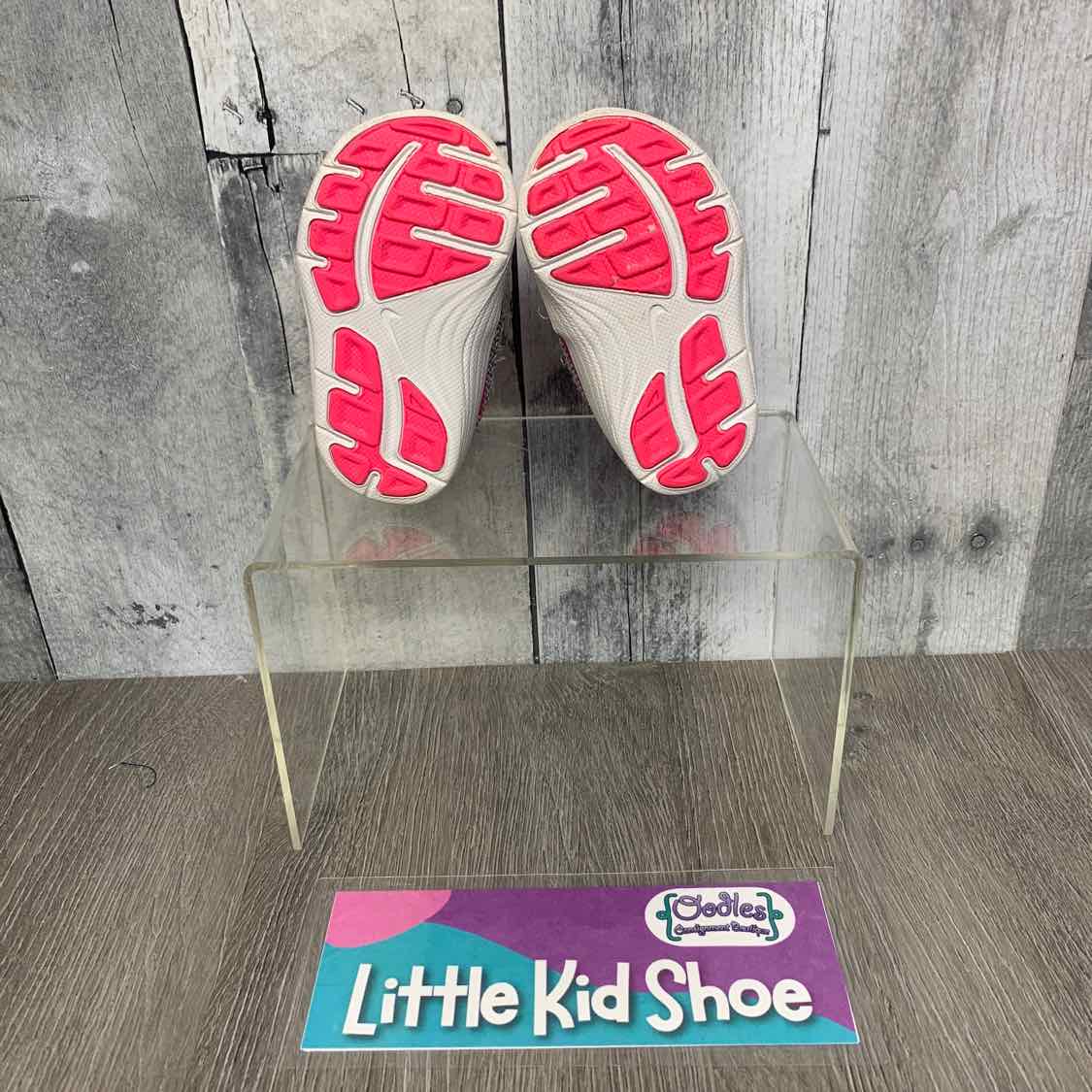 Size 2 Gray/Pink Sport Brand Sneakers