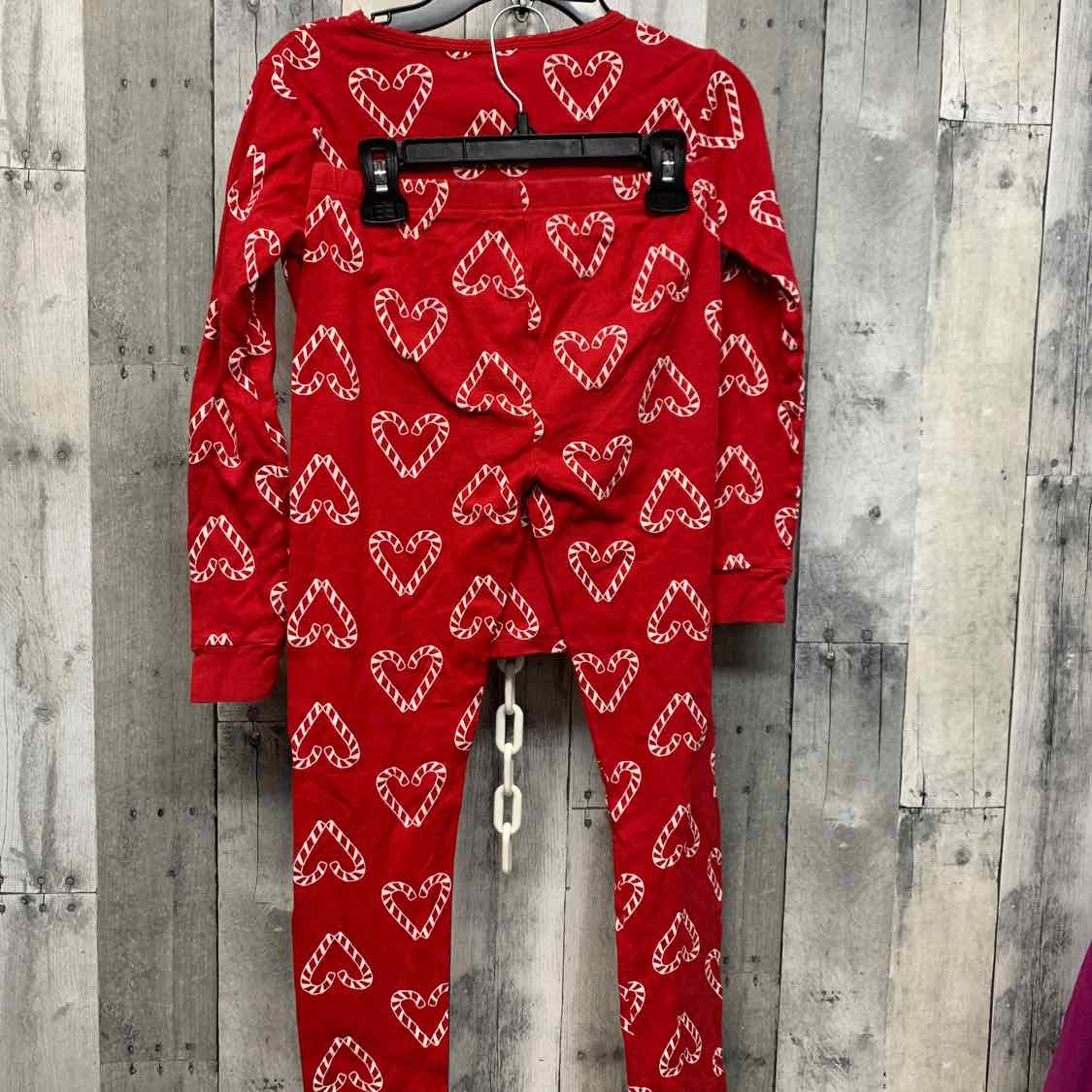 Size 12 Red Print Carter's 2pc PJs