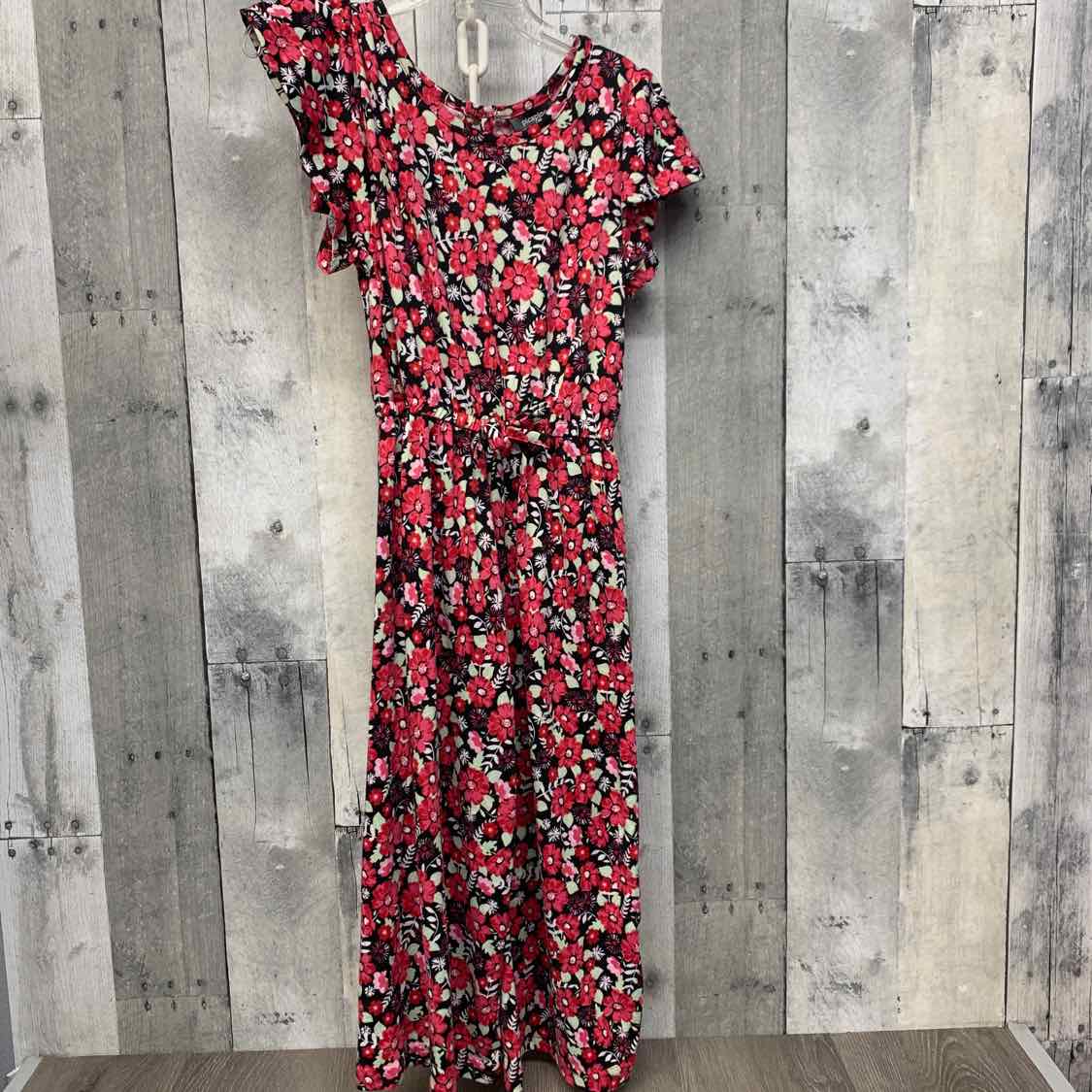 Size 5 Pink Floral Print Picapino Romper