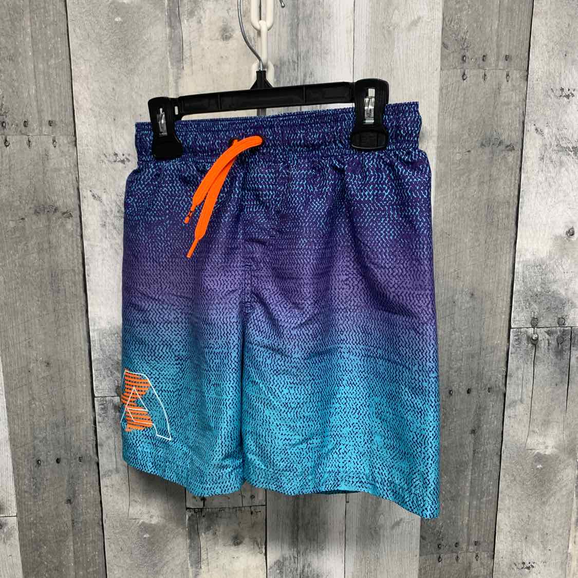 Size Medium Blue Sport Brand Swim Trunks