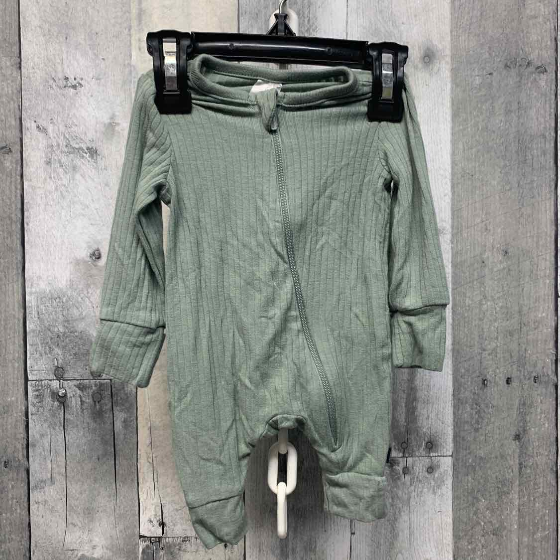 Size Newborn Green Modern Moments by Gerber Romper
