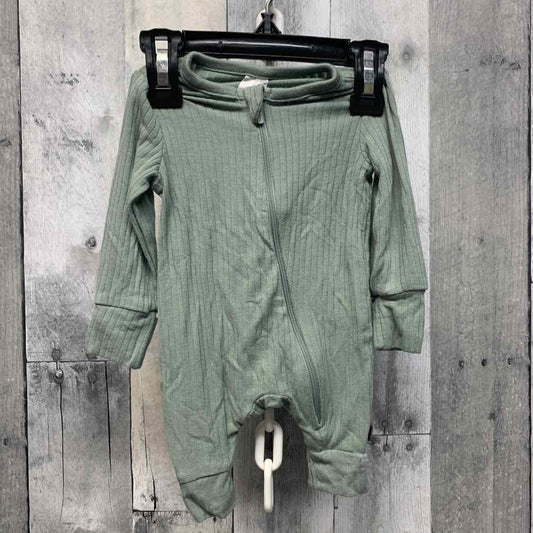 Size Newborn Green Modern Moments by Gerber Romper