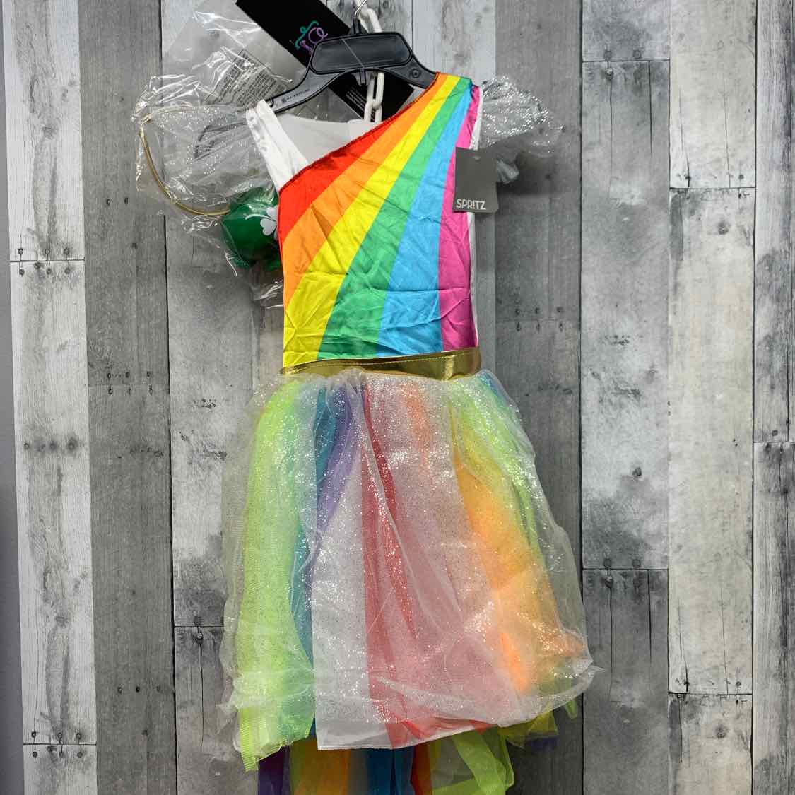 Generic Rainbow Size Medium Halloween Costume - Big Kid