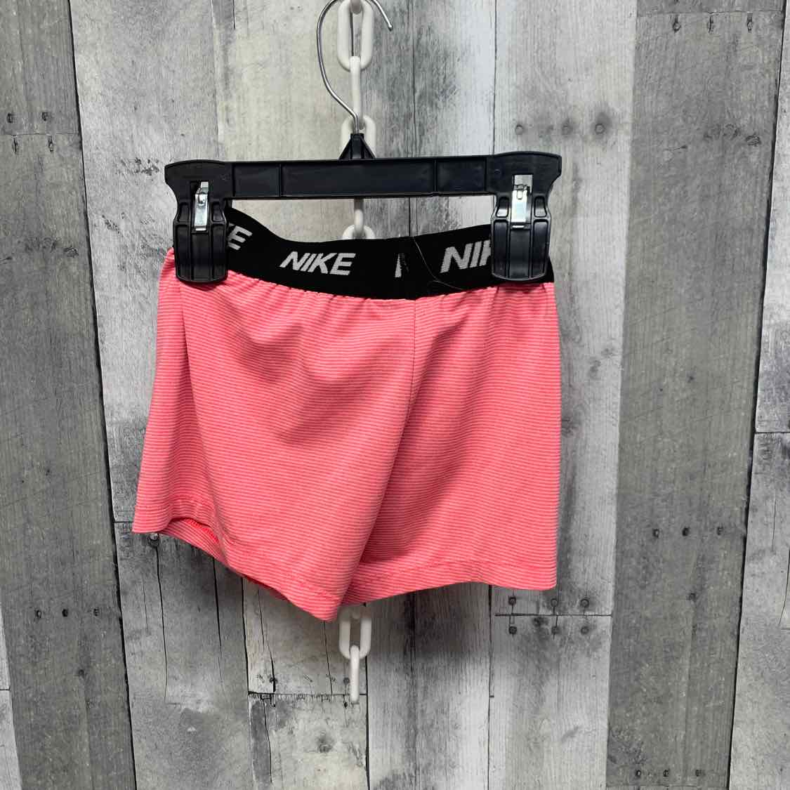Size 5 Pink Striped Sport Brand Shorts - Athletic