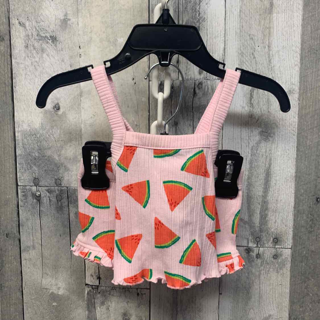 Size Newborn Pink Print Cat & Jack Shirt/Shorts - OodlesCB