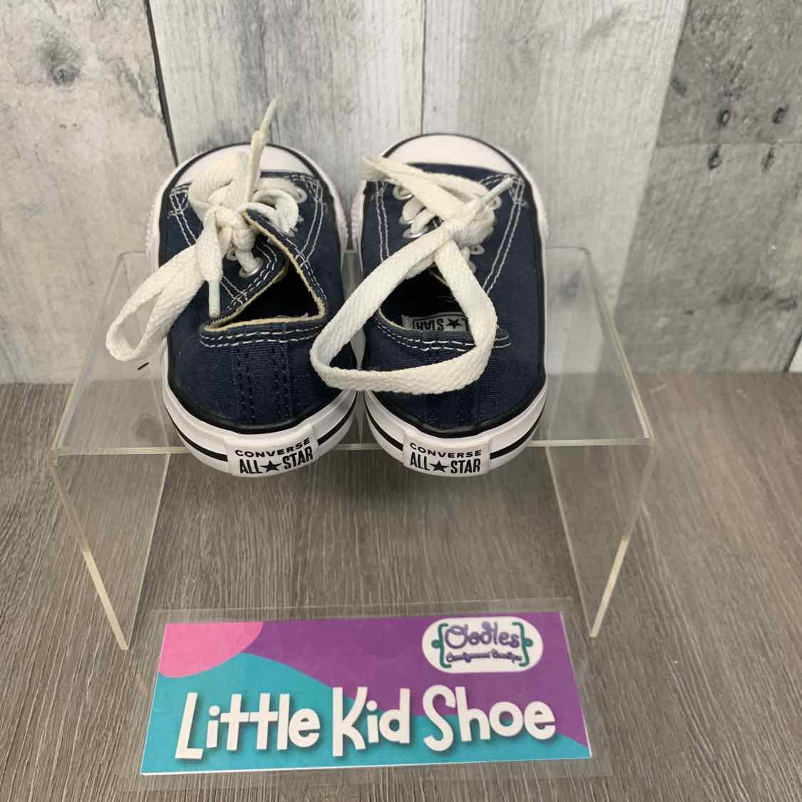 Size 10 Navy/White Converse Sneakers