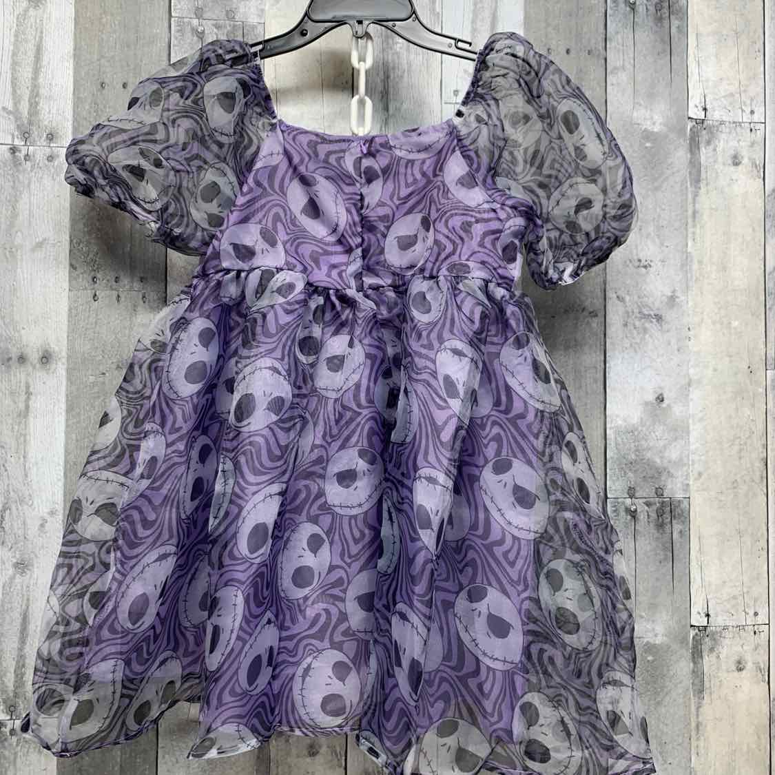 Size XLarge Purple Print Disney Collection Short Sleeve Shirt