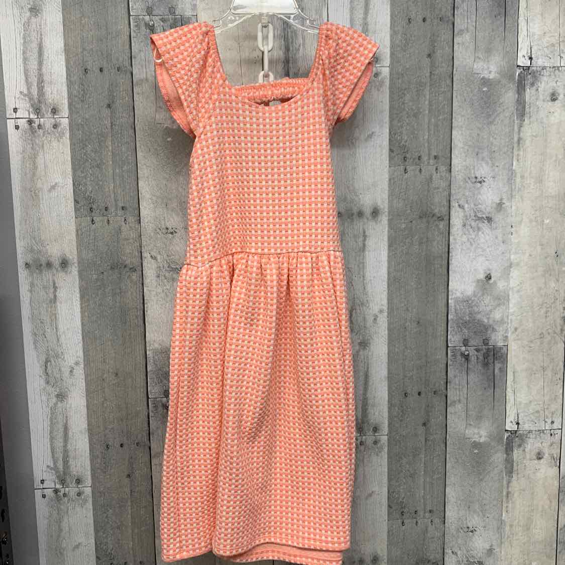 Size 10 Pink/White B Brand Dress