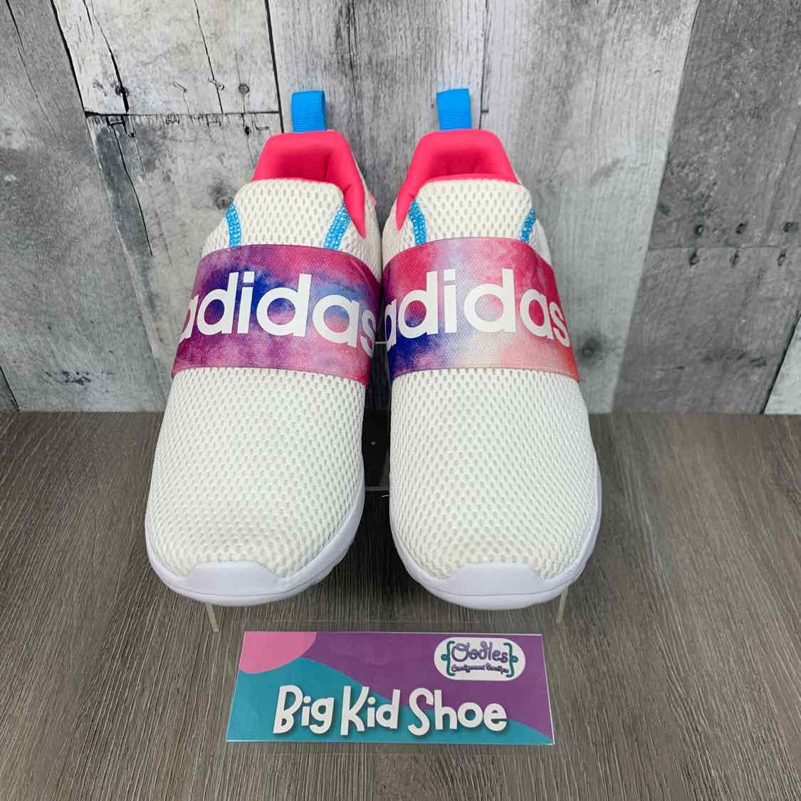 Size 3 White/Pink Sport Brand Sneakers