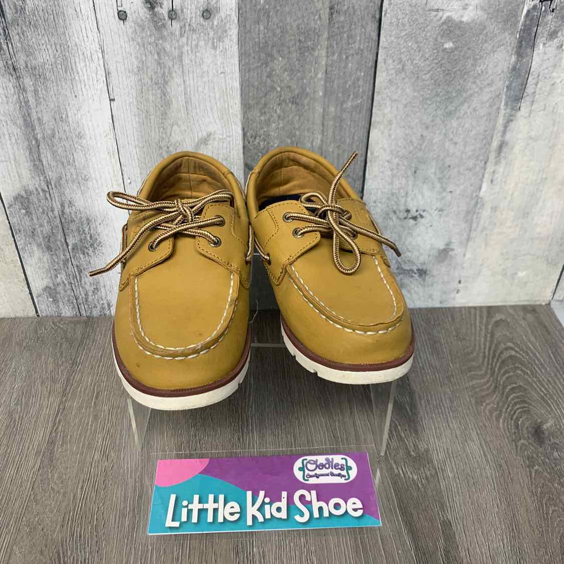 Size 1 Brown Sperry Loafers