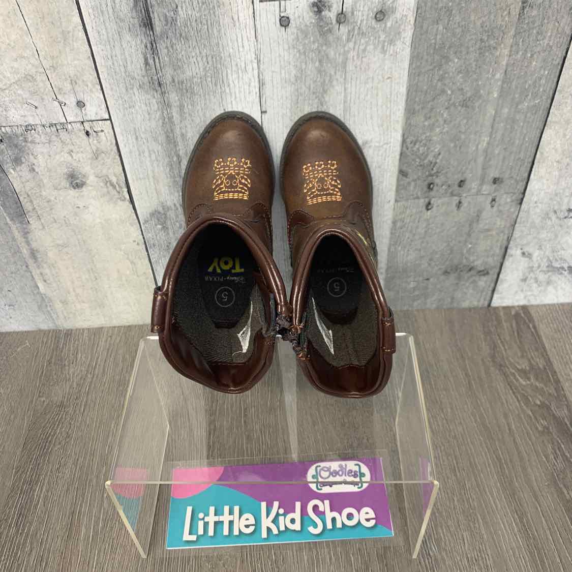 Size 5 Brown/Yellow Toy Story Boots