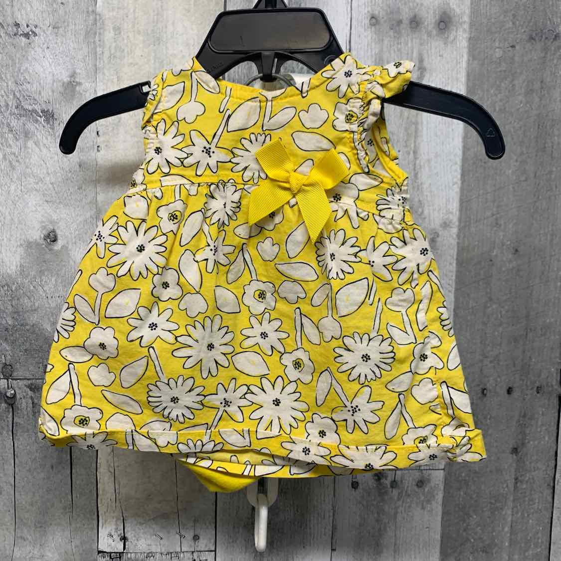 Size Newborn Yellow Just One You 2pc Dress