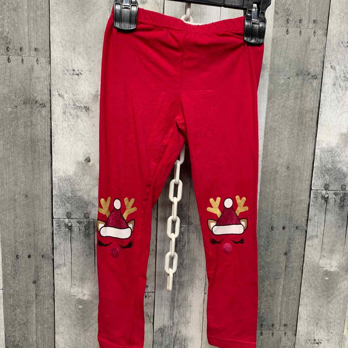 Size 5 Pink/Gold Freestyle Leggings