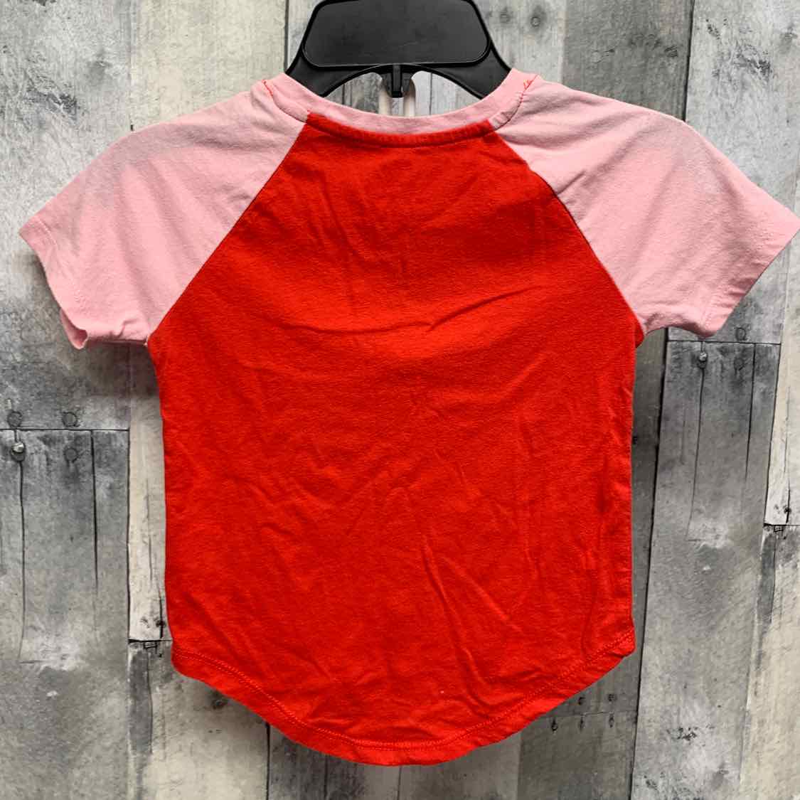 Size 4/5 Red/Pink Holiday Brands T Shirt