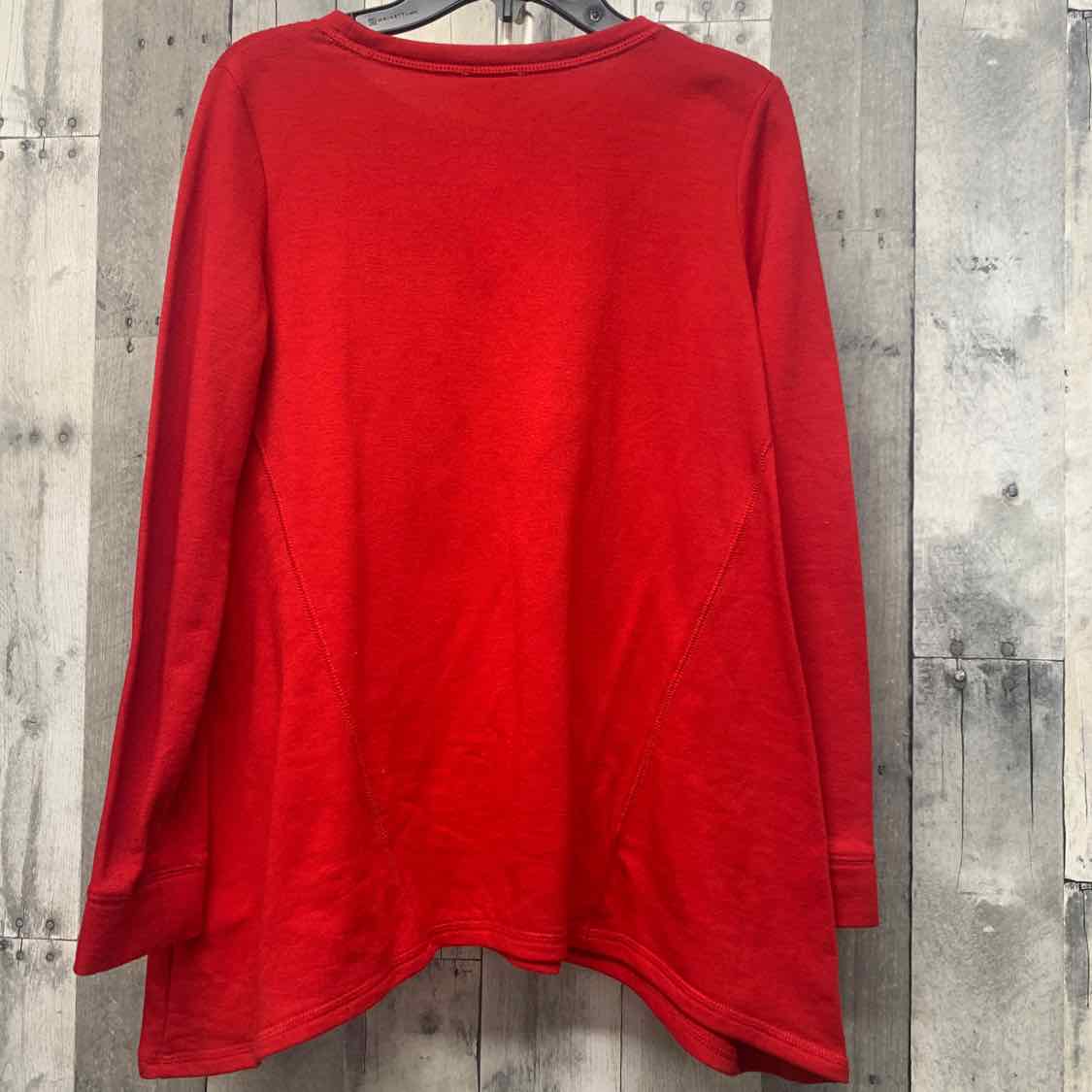 Size 10/12 Red Graphic Cat & Jack Long Sleeve Shirt