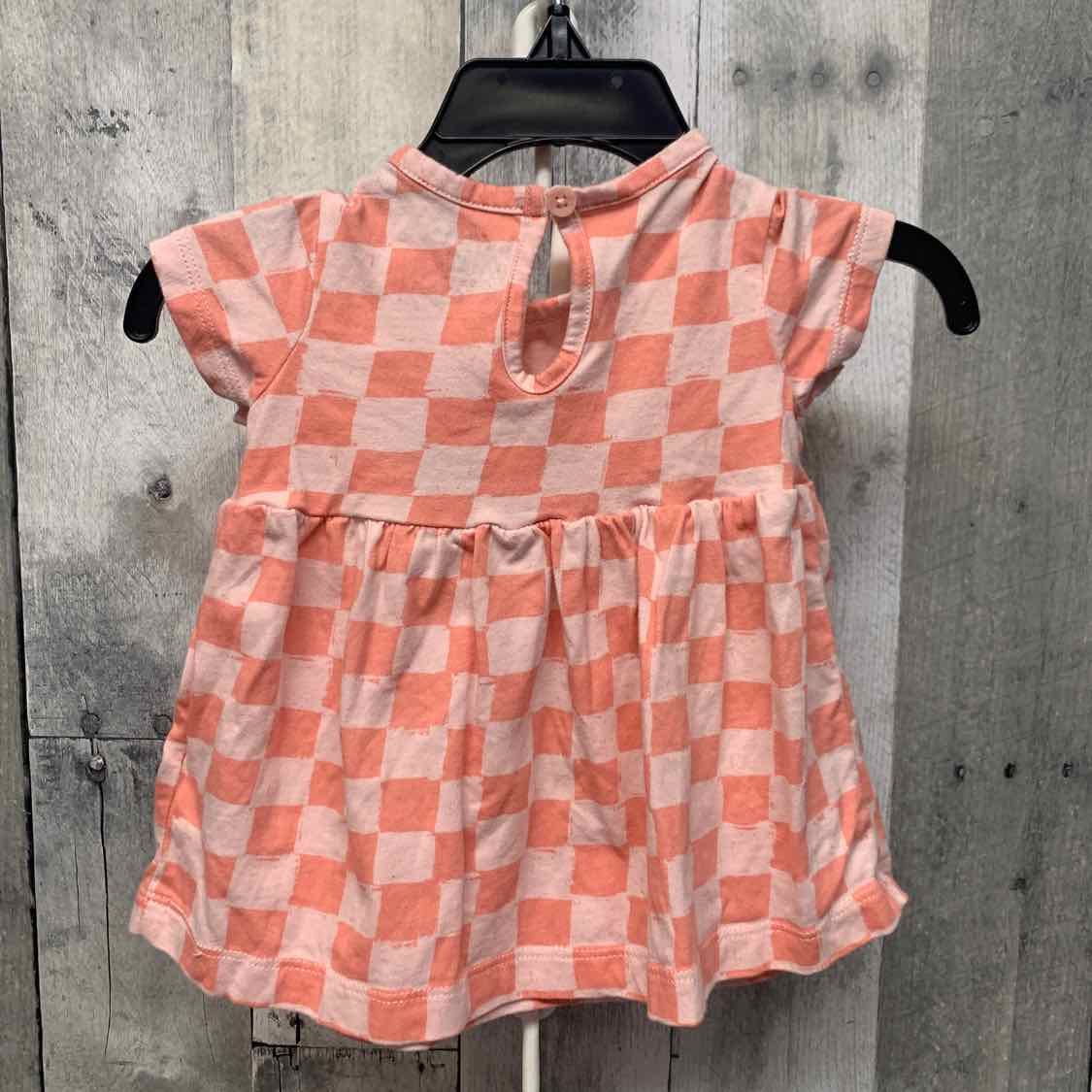 Size 3 Months Pink Print Carter's Dress - Knit