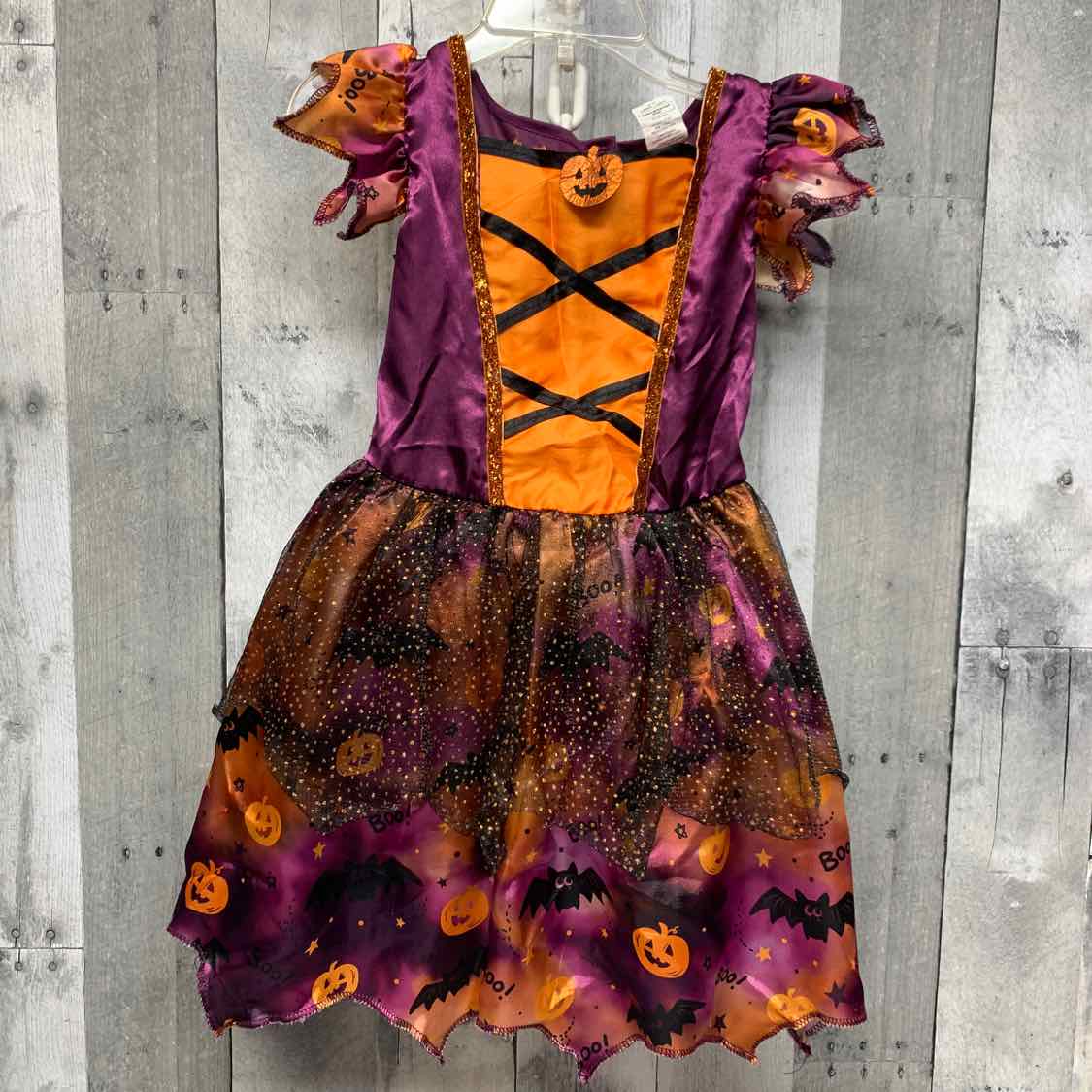 Generic Purple/Orange Size 3/4 Halloween Costume - Little Kid