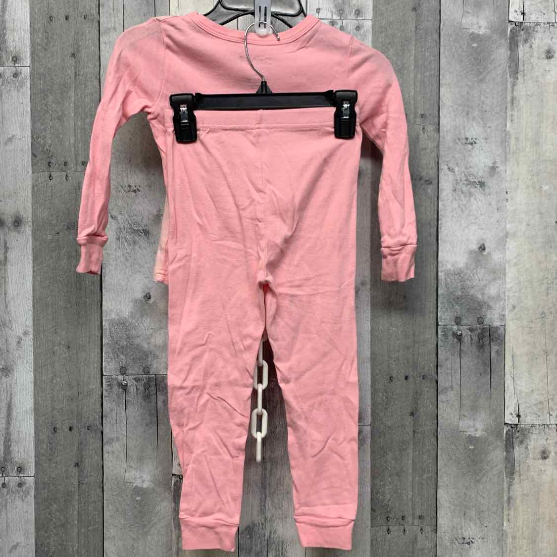 Size 6 Pink/Blue Disney 2pc PJs