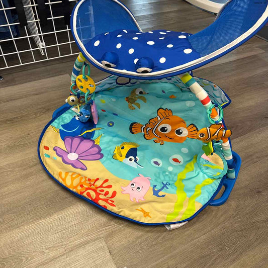Bright Starts Blue Floor Gym