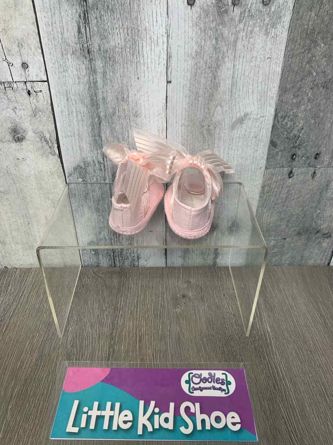 Size 0 Pink B Brand Soft Sole Shoes