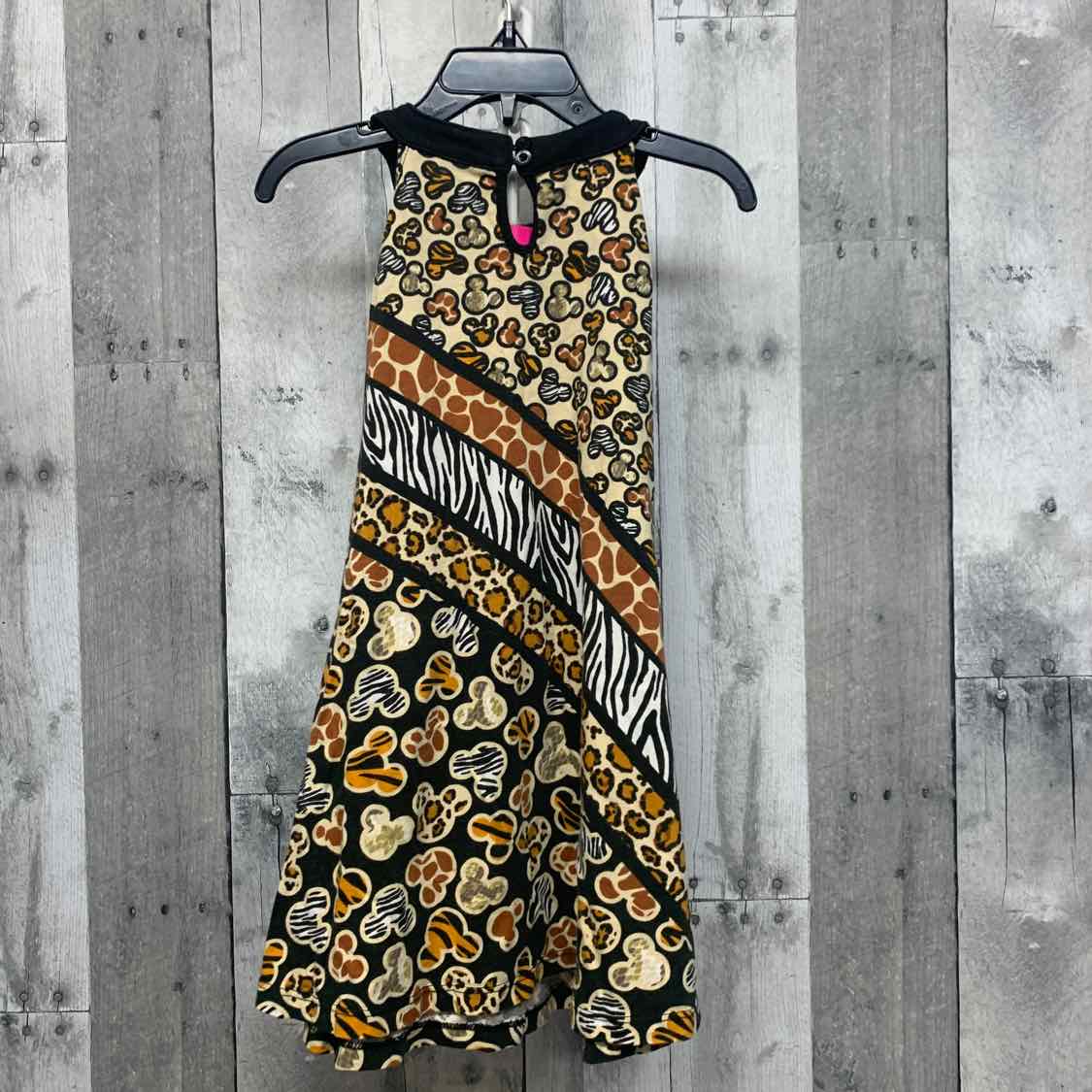 Size XSmall Tan Animal Print Disney Collection Dress