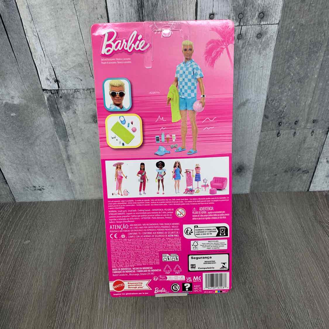 Barbie Blue Doll