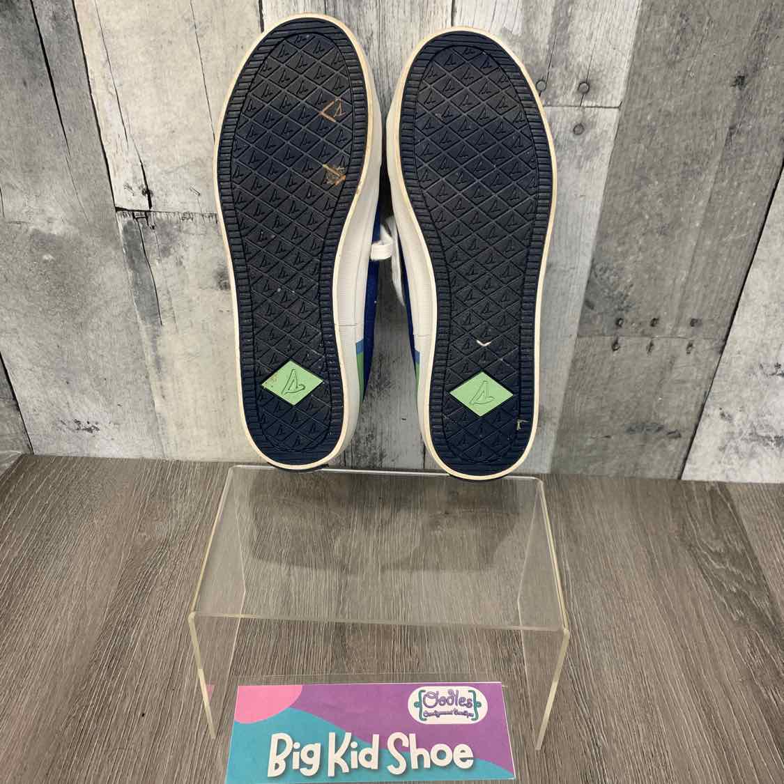 Size 6.5 Blue Sperry Sneakers