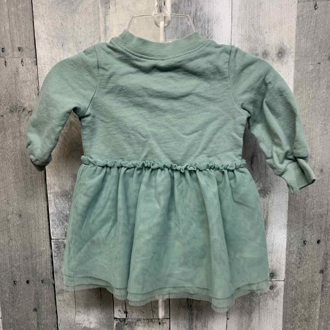 Size 6 Months Green Just One You Romper