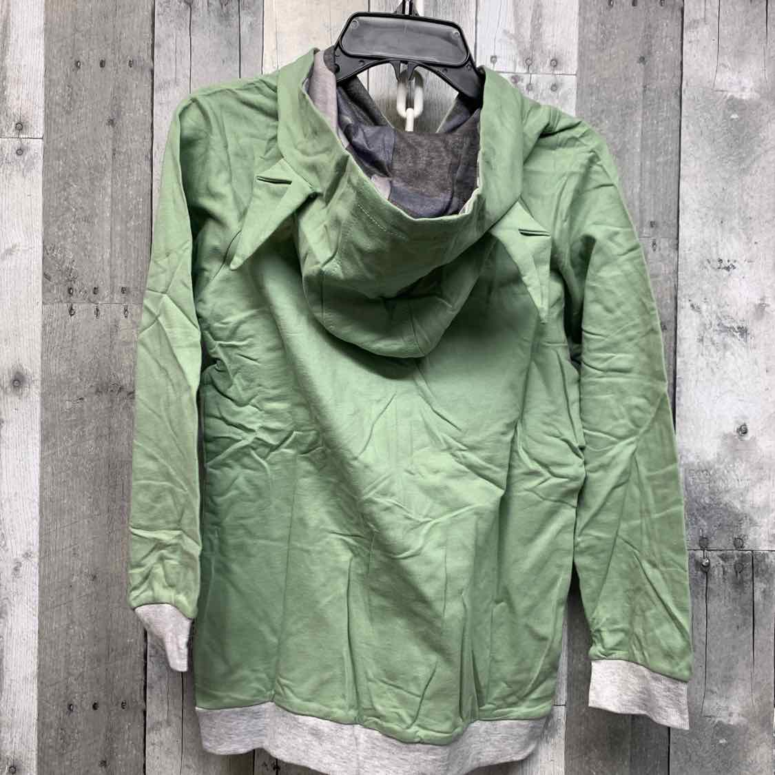 Size 10/12 Green/Gray Presley Couture Light Jacket