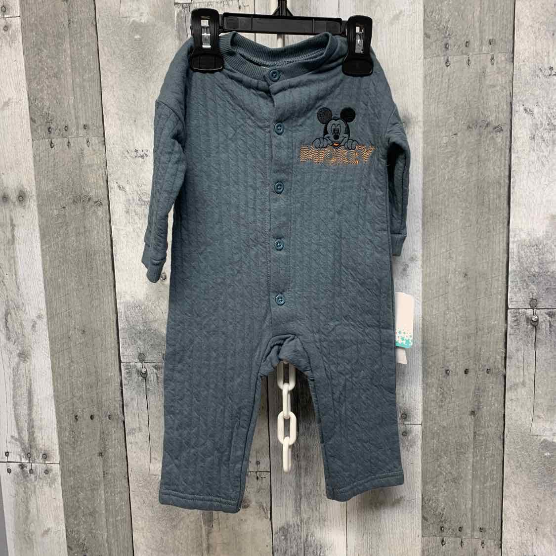 Size 3-6 Months Gray Disney Romper