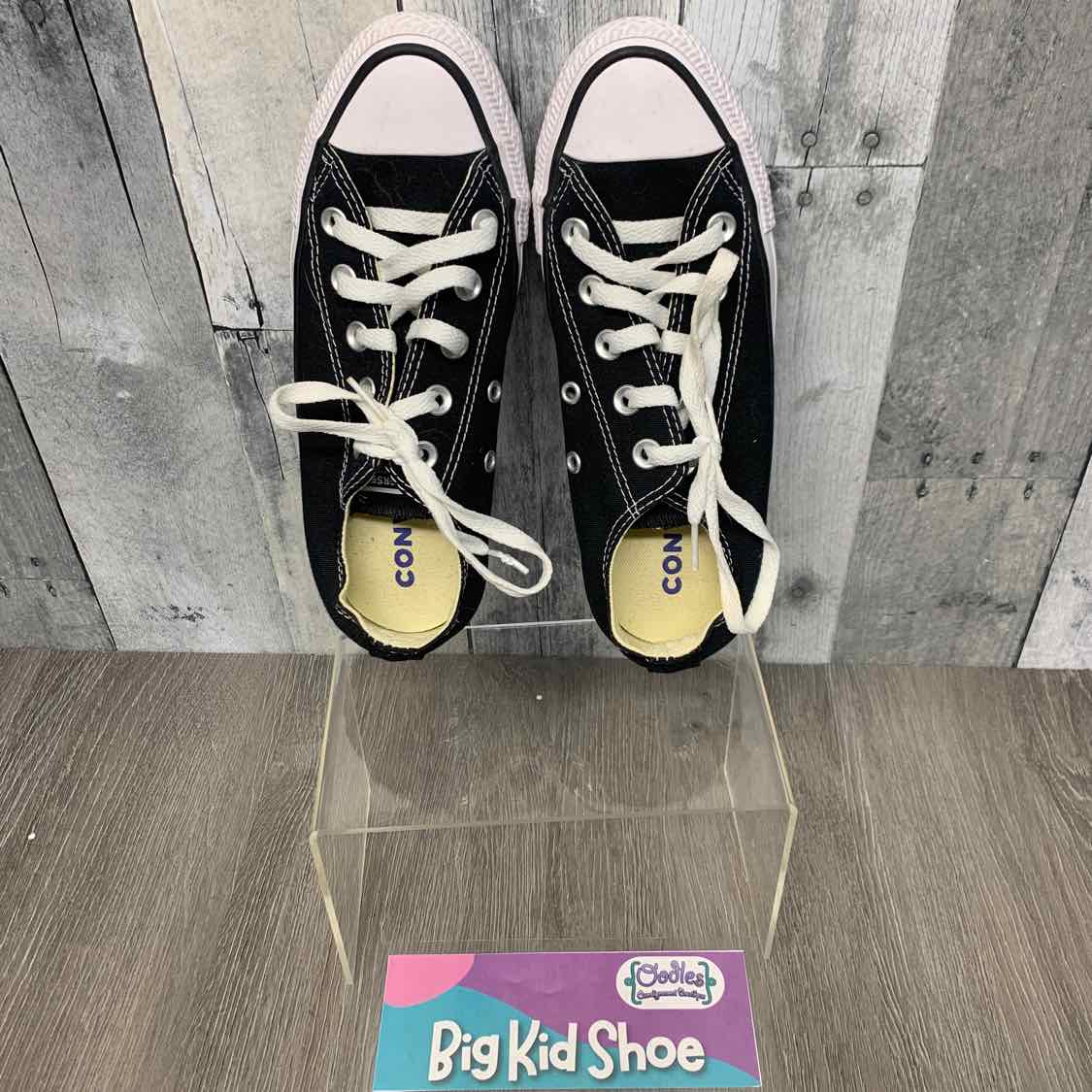 Size 5.5 Black/White Converse Sneakers