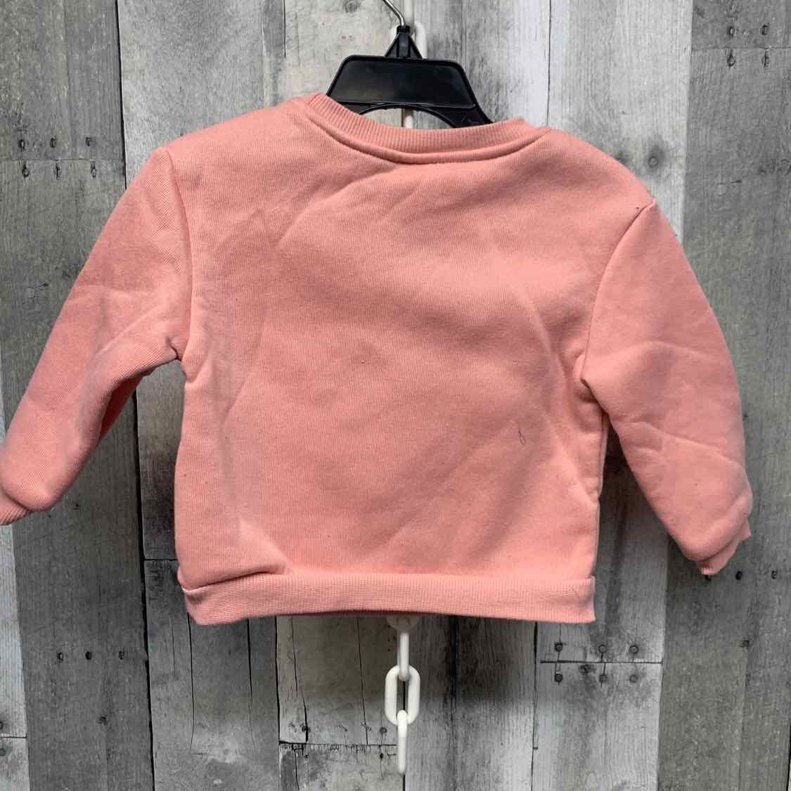 Size 9-12 Months Pink Graphic Shein Pull Over