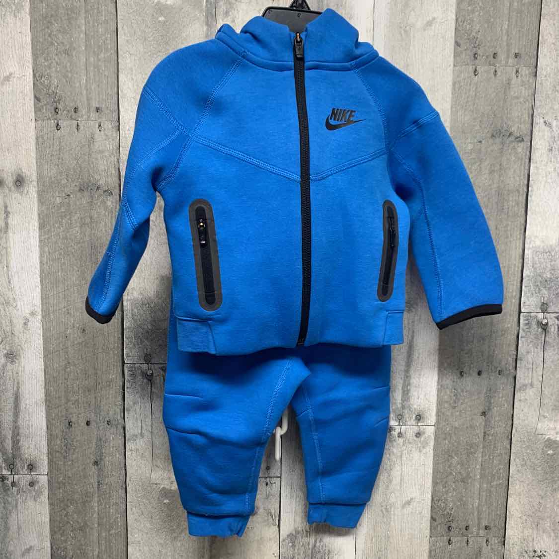 Size 18 Months Blue/Black Sport Brand Jacket/Pants