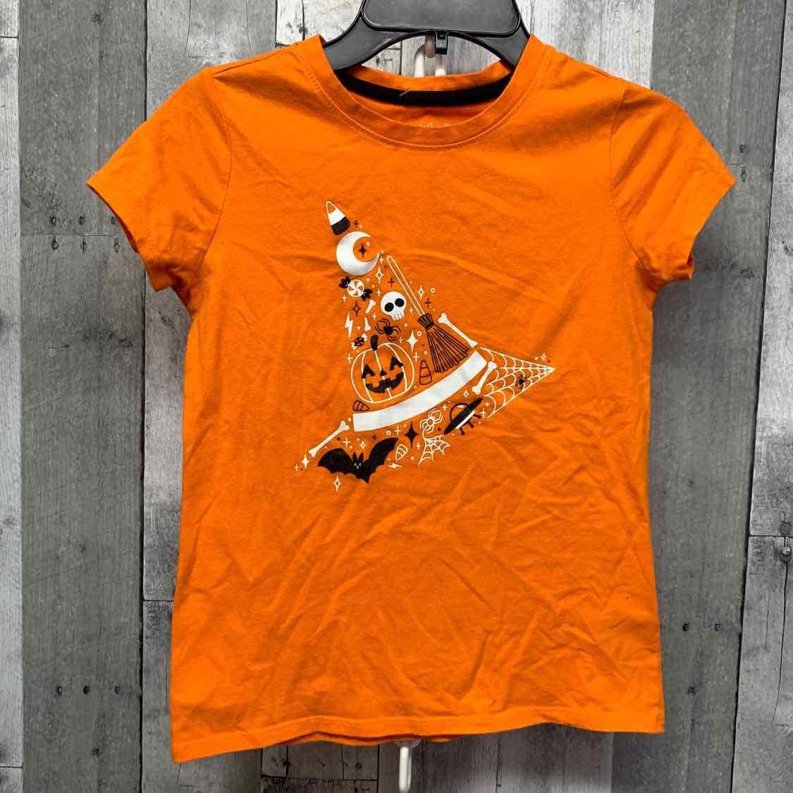 Size 7/8 Orange Cat & Jack T Shirt