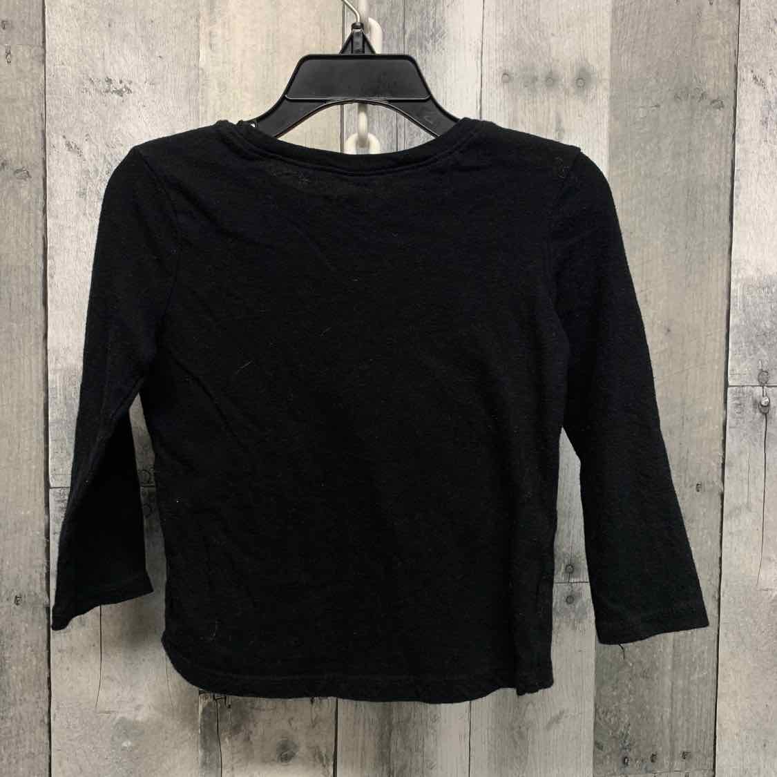 Size 2T Black Graphic Old Navy Long Sleeve Shirt