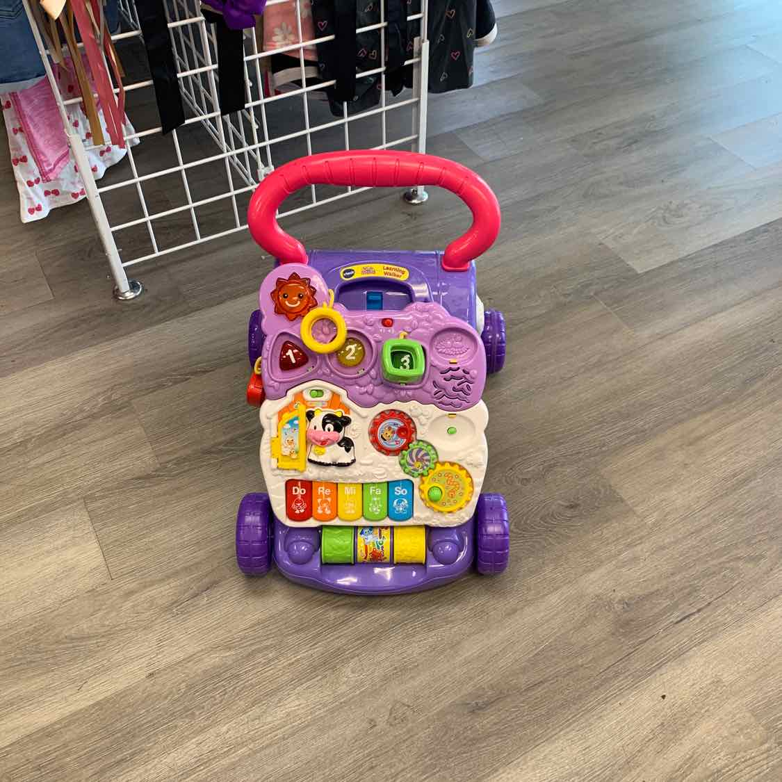 Veggietales Purple/Pink Activity Walker