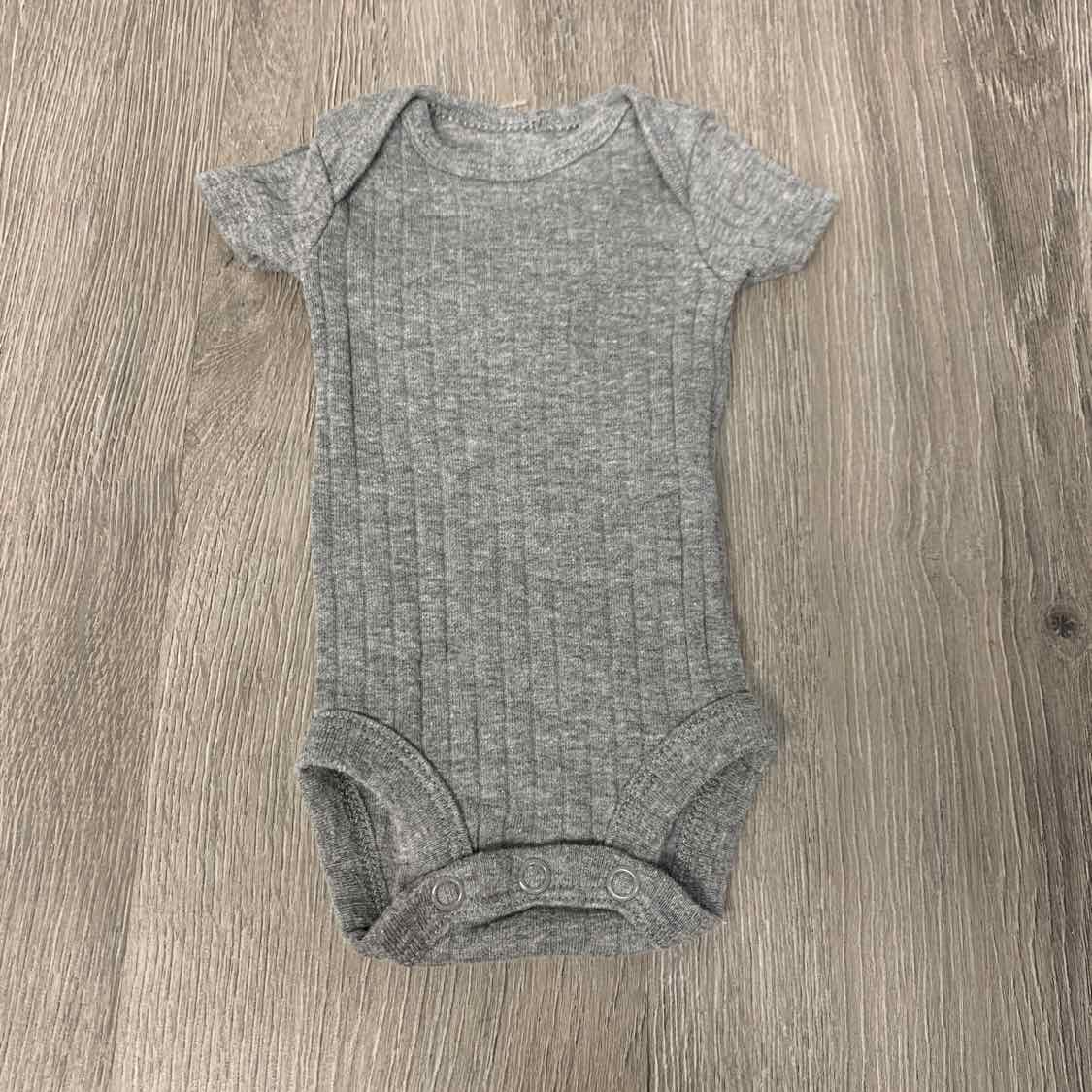 Size Preemie Gray Carter's Bodysuit