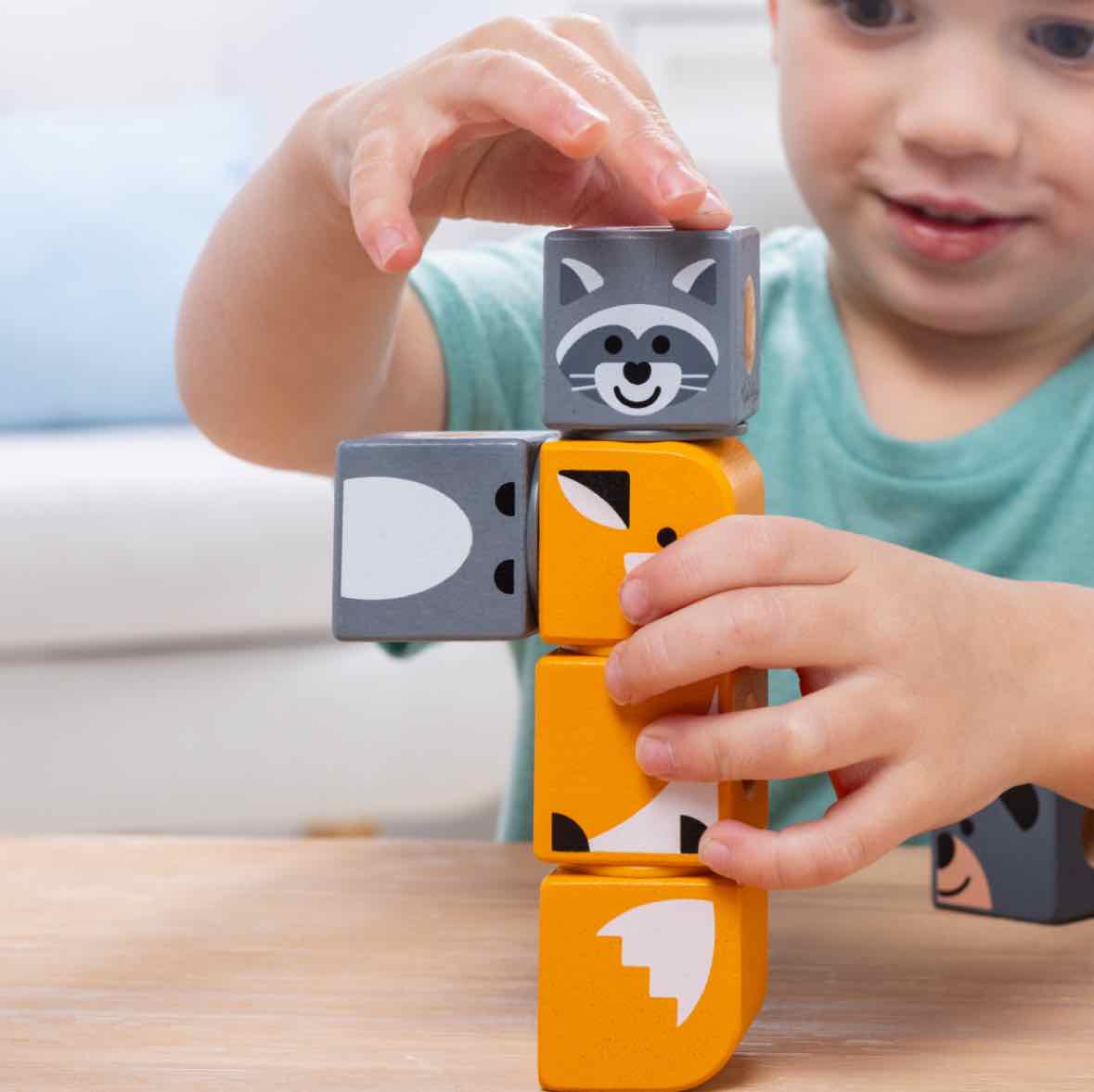 Melissa & Doug Blockables Woodland Friends