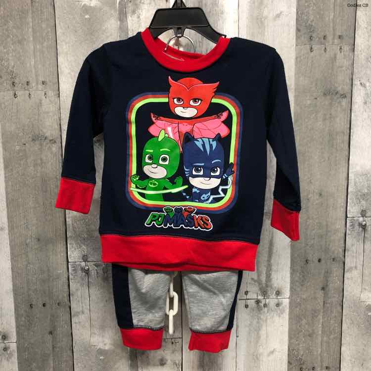 Size 12 Months Navy/Red Disney Sweats - 2pc