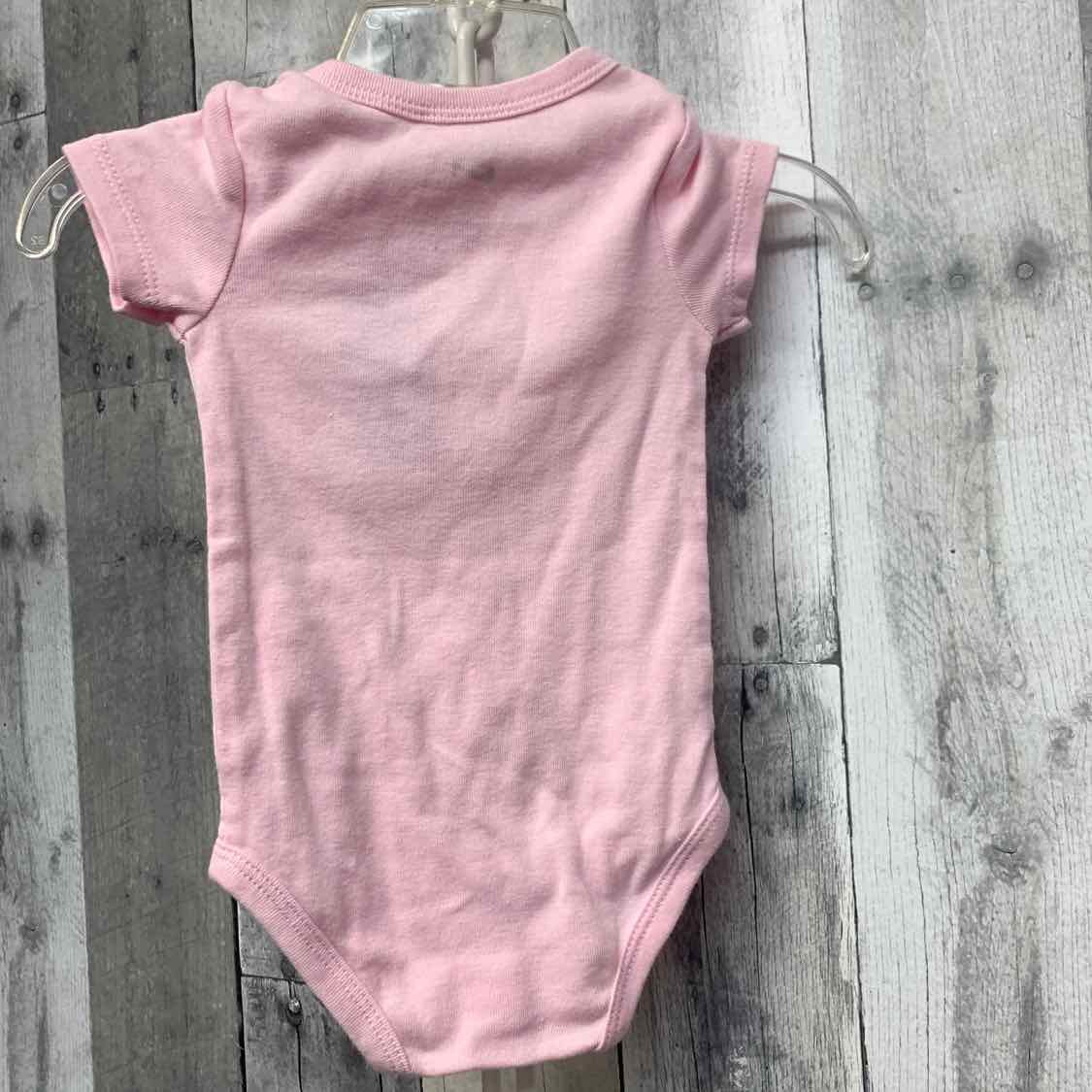 Size 6 Months Pink Sport Brand Bodysuit