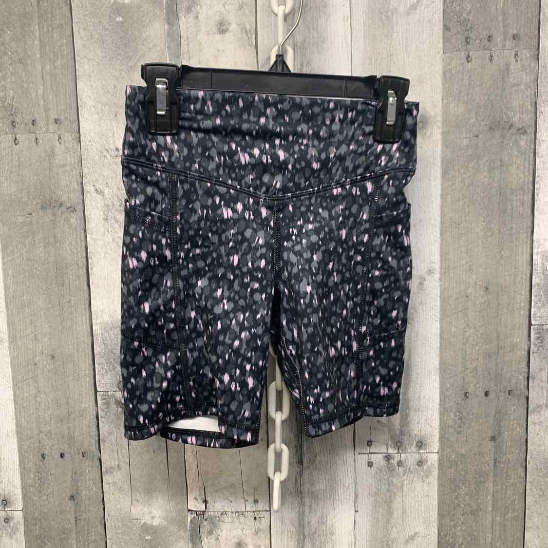 Size 7/8 Gray Print Members Mark Shorts - Athletic