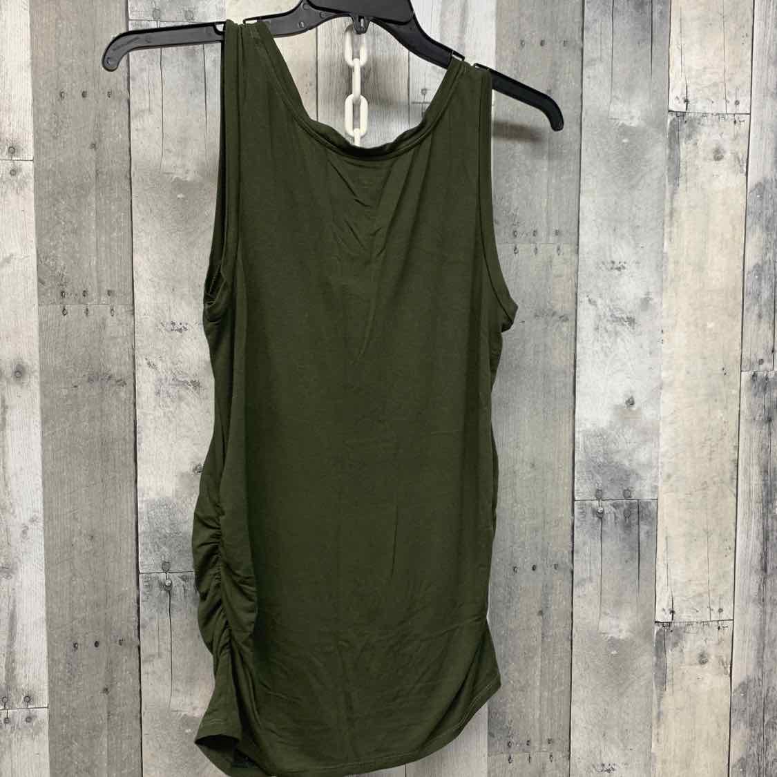 Size M Green Motherhood Tank Top