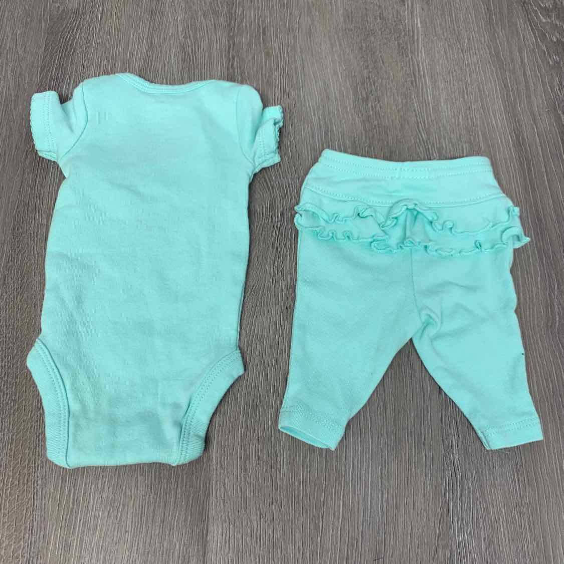 Size Preemie Blue Simple Joys Shirt/Pants
