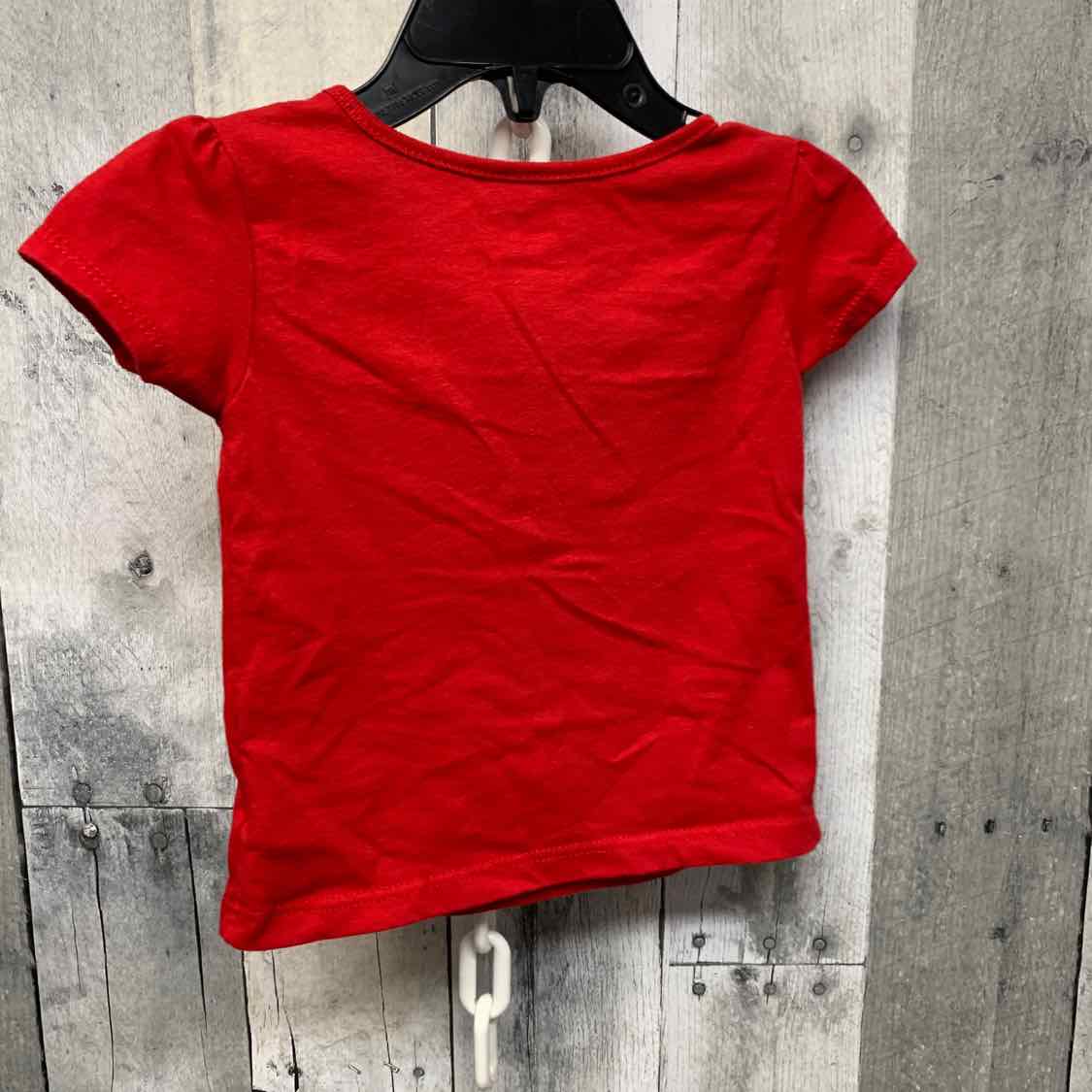 Size 12 Months Red Holiday Brands T Shirt