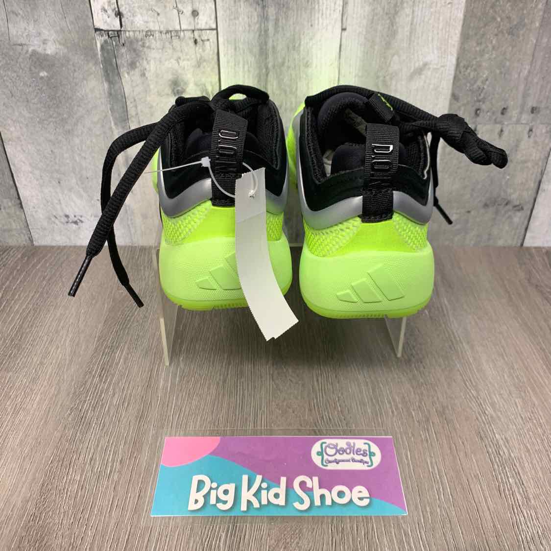 Size 4 Green/Black Sport Brand Sneakers