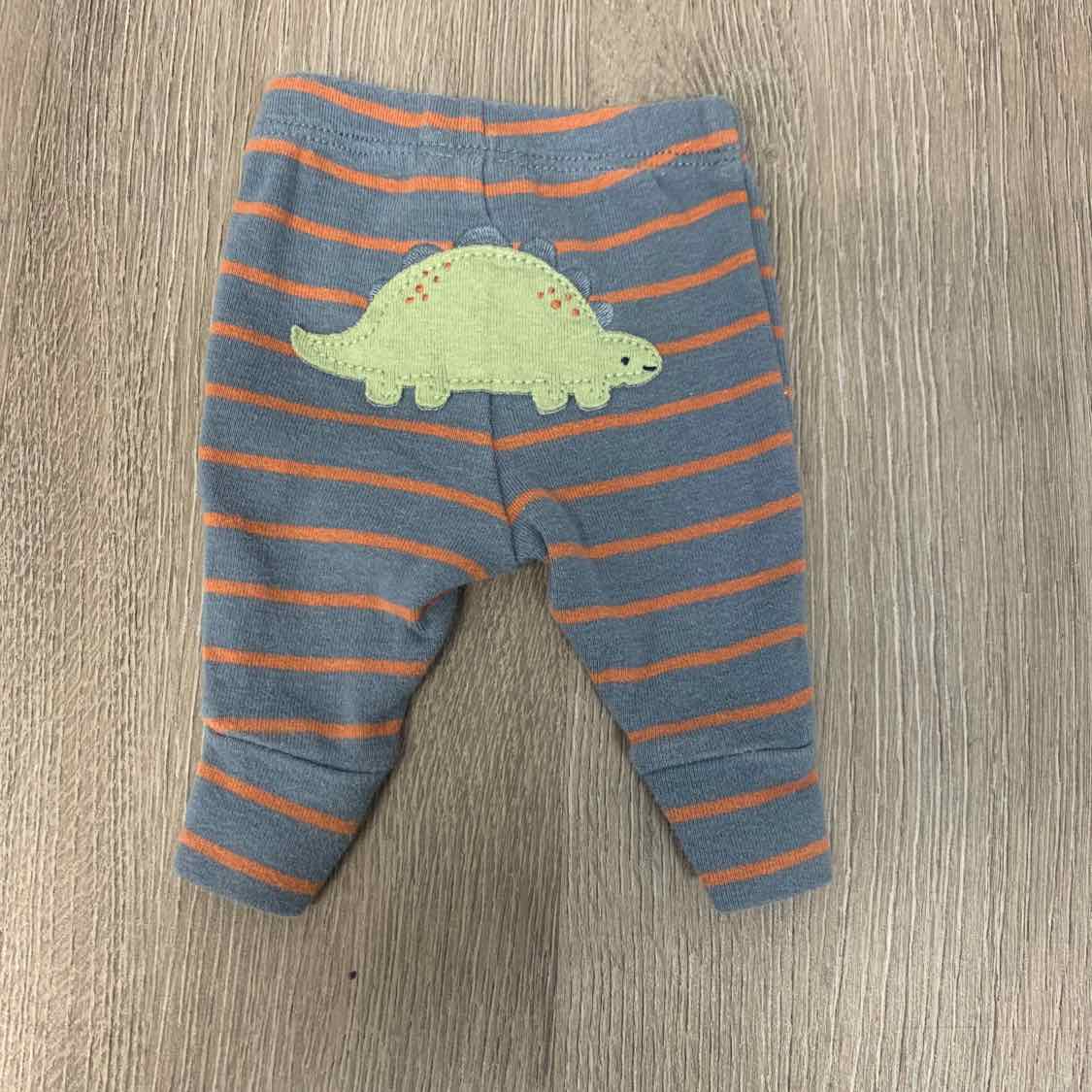 Size Preemie Blue/Brown Carter's Pants