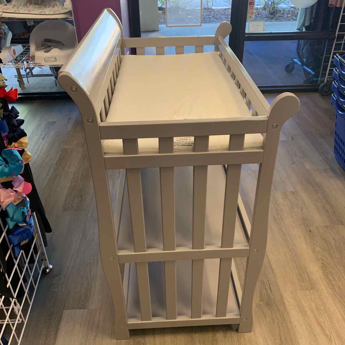Delta Gray Changing Table