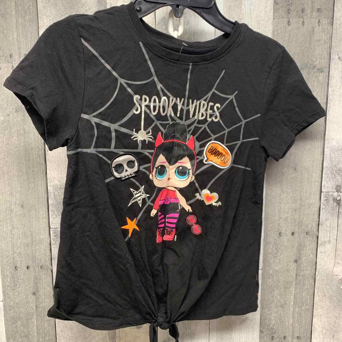 Size 10/12 Black Graphic LOL Surprise Short Sleeve Shirt