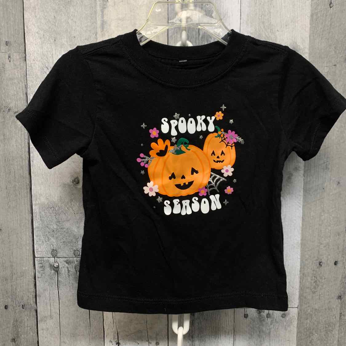 Size 18 Months Black/Orange Holiday Brands T Shirt