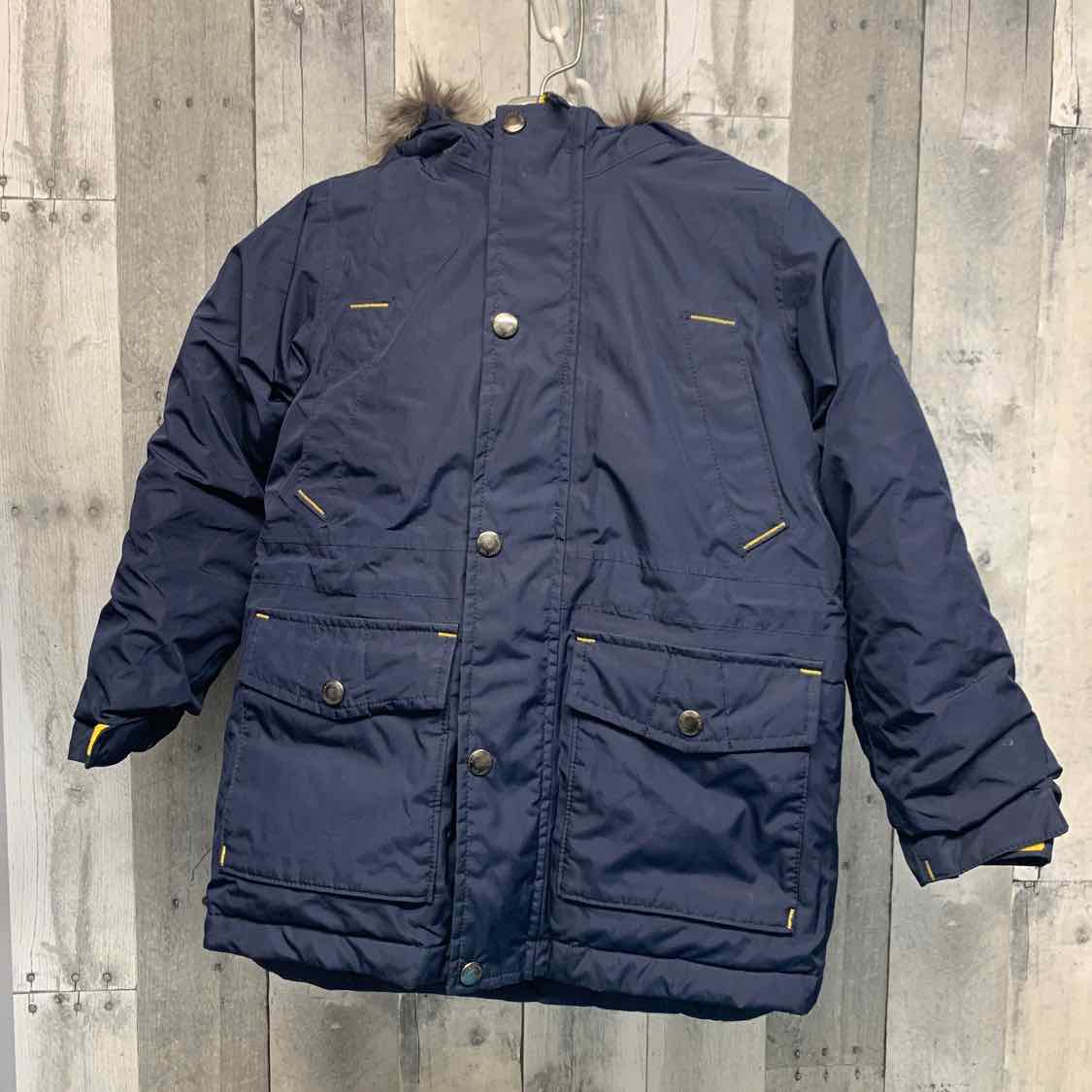 Size 4 Navy Lands' End Snow Jacket